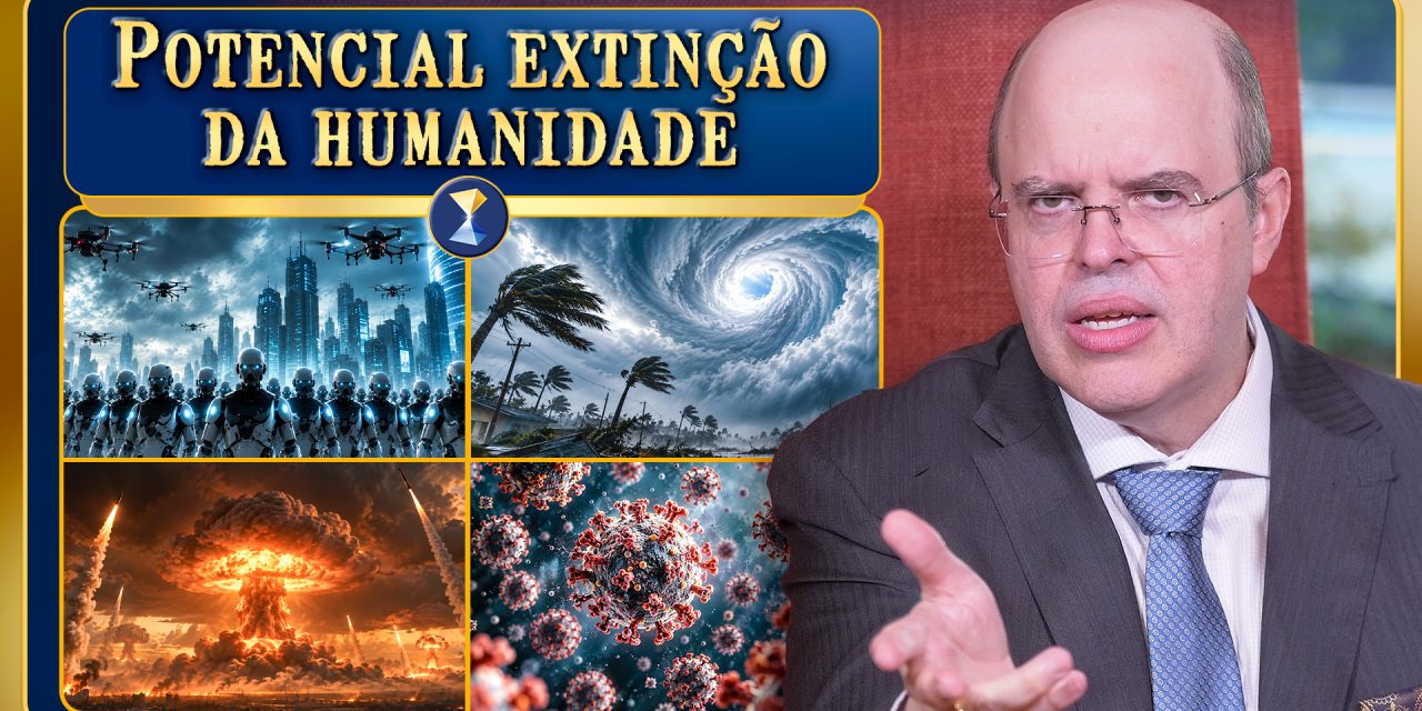 Potencial extinção da humanidade, por IAs, tragédias climáticas, guerras nucleares, pandemias etc.