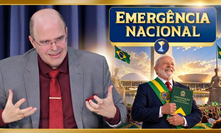 Emergência nacional, cenário internacional, perspectiva espiritual e atitude cívica inegociável