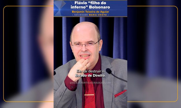 Flávio “filho do inferno” Bolsonaro
