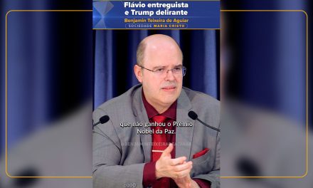 Flávio entreguista e Trump delirante