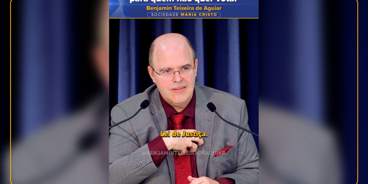 Um grave alerta espiritual para quem não quer votar