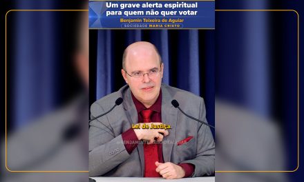 Um grave alerta espiritual para quem não quer votar