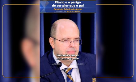 Flávio e o perigo de ser pior que o pai