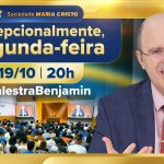 Ao vivo, palestra do orientador espiritual Benjamin Teixeira de Aguiar, respondendo a perguntas