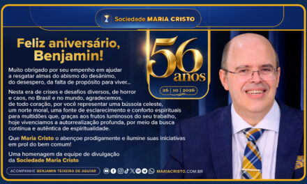 Feliz aniversário, Benjamin!