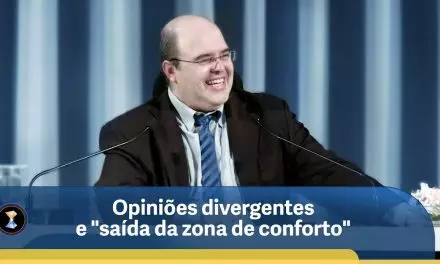 Opiniões divergentes e “saída da zona de conforto”