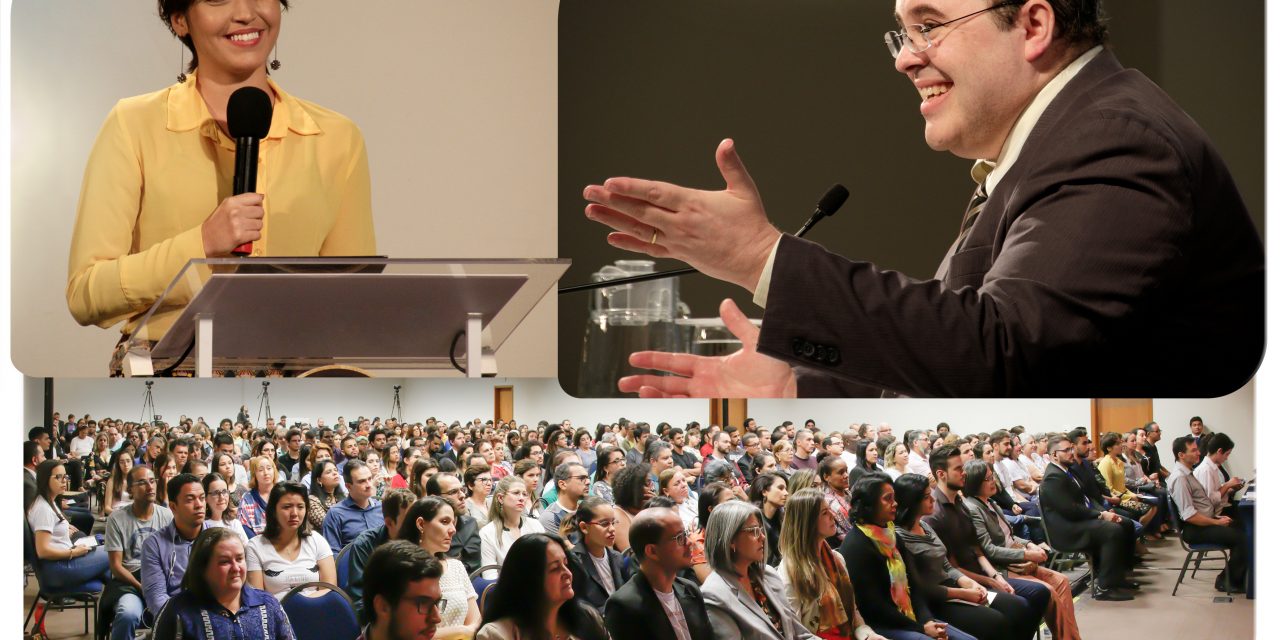 A palestra de Benjamin Teixeira de Aguiar, destinada ao público jovem, foi um sucesso