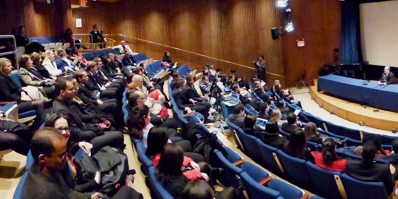A versão 2013 do Evento do ISQ na sede das Nações Unidas.
