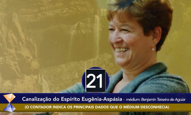 Espírito Eugênia-Aspásia se dirige a uma aluna residente nos EUA.