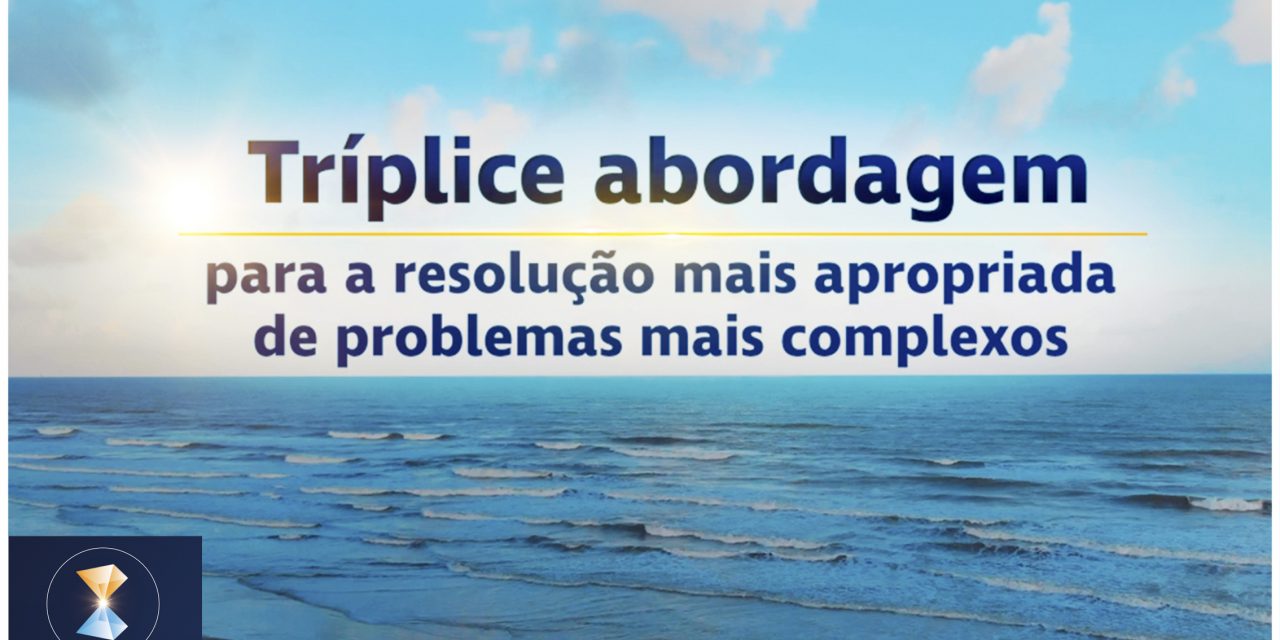 Tríplice abordagem para a resolução mais apropriada de problemas mais complexos