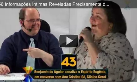 56 Informações Íntimas Reveladas Precisamente das Preces da Noite Anterior da Interlocutora, que não Haviam sido Relatadas a Nenhuma Pessoa Encarnada, Enumeradas, em sua Maior Parte, com as Palavras que a Própria Destinatária da Mensagem Utilizou Enquanto Orava (a Médica Clínica Geral Ana Cristina Sá), em Canalização Mediúnica do Espírito Eugênia, Realizada pelo Médium Benjamin de Aguiar, Diante de Centenas de Pessoas, ao Vivo, no Espaço Emes.