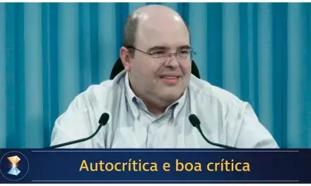 Autocrítica e boa crítica