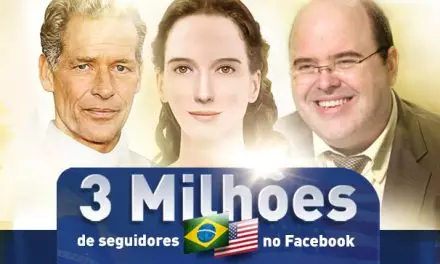 3 Milhões de seguidores no Facebook