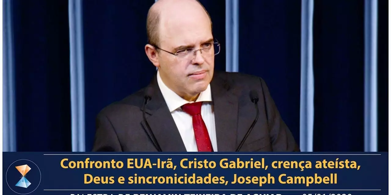 Confronto EUA-Irã, Cristo Gabriel, crença ateísta, Deus e sincronicidades, Joseph Campbell