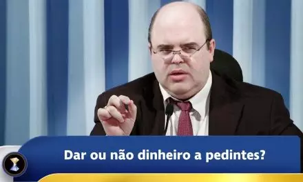 Dar ou não dinheiro a pedintes?