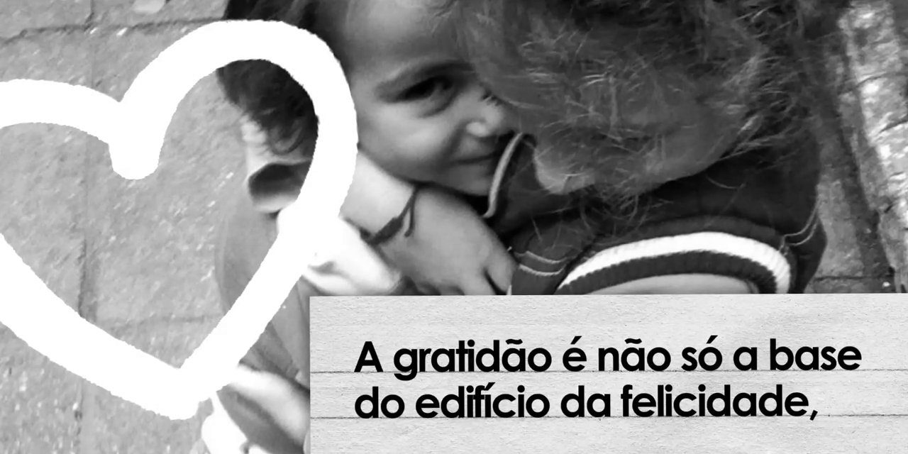 Gratidão e felicidade – videomensagem.