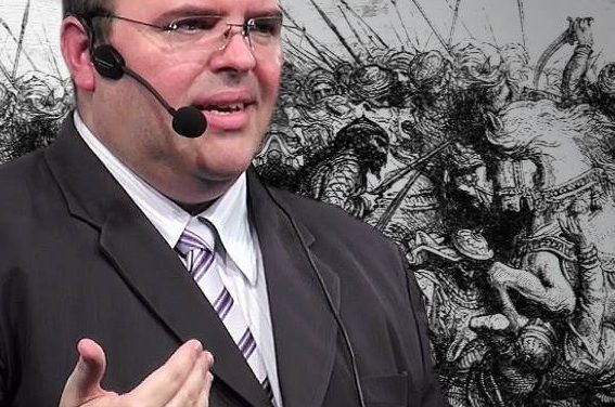 Lendo a Bíblia como as forças diabólicas querem.