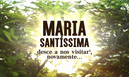 MARIA Santíssima desce a nos visitar¹, novamente… (videomensagem)