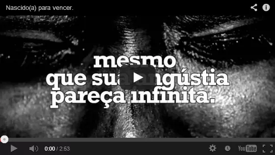 Nascido(a) para vencer – vídeo-mensagem.